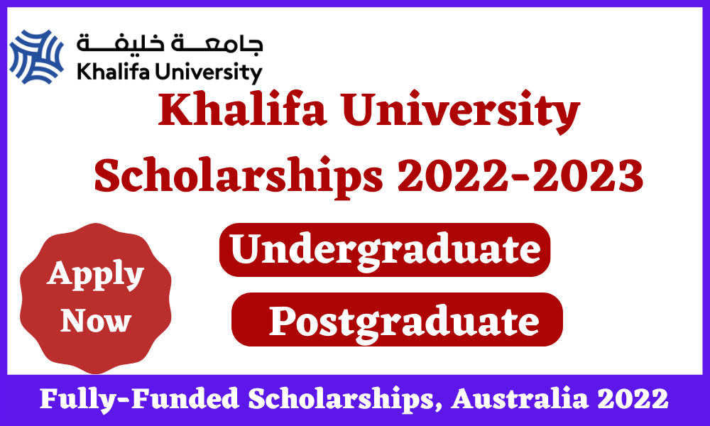 khalifa university scholarship