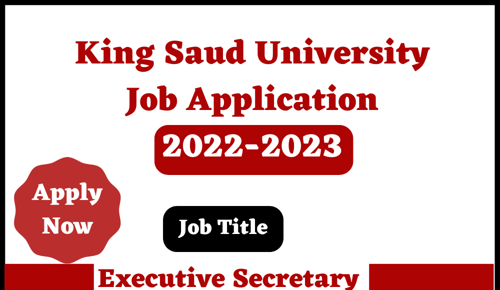 king saud university job