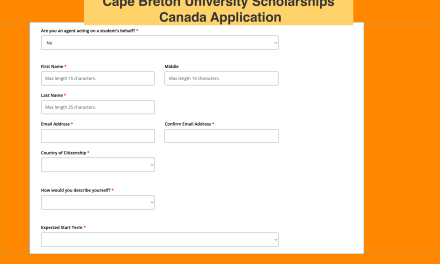 Unlocking Opportunities: Cape Breton University Scholarships 2024