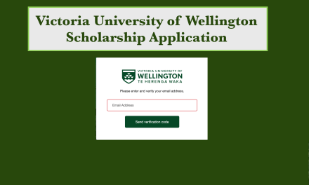 Tongarewa Scholarship at Victoria University of Wellington 2024. Apply Now