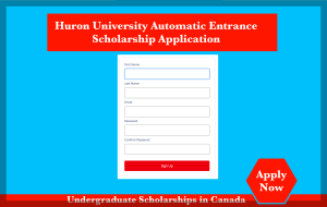 Huron University Automatic Entrance Scholarships