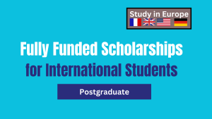 phd fully funded scholarship in europe
