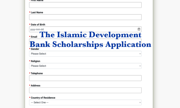 The Islamic Development Bank Scholarships 2024. Apply Now